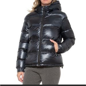 NEW🇨🇦🖤PAJAR Canada Women's Graphite Puffer Jacket NEVIS size L